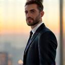 Portrait of a dynamic entrepreneur.